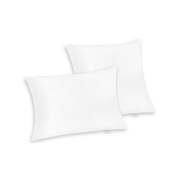 Oreiller confort garnissage 100% polyester enveloppe microfibre 60x60 cm