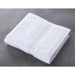 Drap de bain Luxe 100% coton blanc 500 g 70x140 cm (le lot de 5)