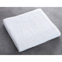 Maxi drap de bain Olympe 100% coton blanc 550 g 100x150 cm (le lot de 2)