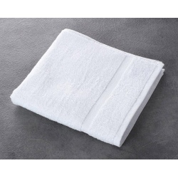 Serviette de toilette Soft 100% coton blanc 450 g 50x100 cm (le lot de 10)