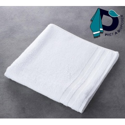 Drap de bain Soft 100% coton blanc 450 g 70x140 cm (le lot de 5)